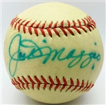 Joe DiMaggio Vintage Signed Official League Baseball (PSA/DNA)