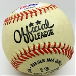 Joe DiMaggio Vintage Signed Official League Baseball (PSA/DNA)