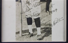 Babe Ruth Impressive Signed & Inscribed 8 x 10 Photo in Custom Framed Display (PSA/DNA)