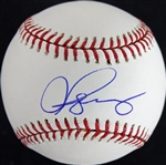 Alex Rodriguez Signed OML Baseball (Player Holo & PSA/JSA Guaranteed)