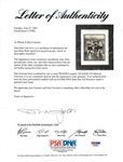 Babe Ruth Signed 8 x 10 Boxing Photo (PSA/DNA)