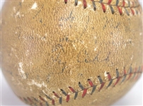 RARE Vintage Ty Cobb Signed OAL Reach (Barnard) Baseball c. 1928-1931 (JSA)
