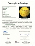 RARE Vintage Ty Cobb Signed OAL Reach (Barnard) Baseball c. 1928-1931 (JSA)