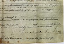 President Andrew Jackson Signed 1830 Land Grant (PSA/DNA)