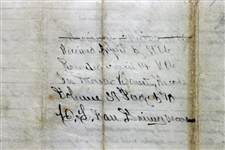 President Andrew Jackson Signed 1830 Land Grant (PSA/DNA)
