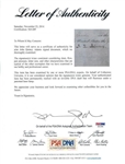 John Quincy Adams Signed Presidential Land Grant Document c. 1825 (PSA/DNA)