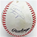 500 Home Run Hitters Multi-Signed Baseball w/ Aaron, Mays, Banks Ect. (JSA)