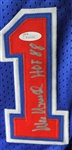 Wes Unseld Uncommon Signed Bullets Jersey w/ HOF 88 (JSA)