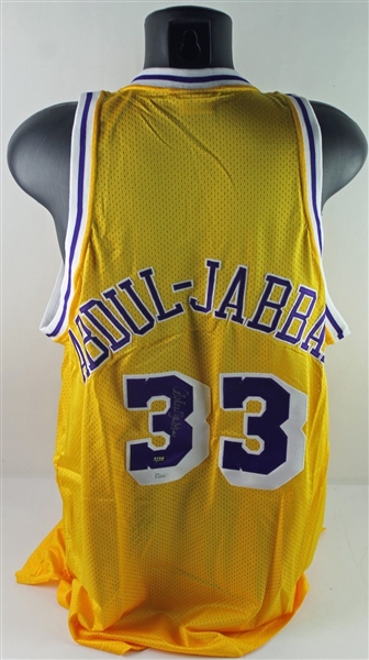 Kareem Abdul-Jabbar Signed Los Angeles Lakers Jersey (JSA)