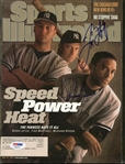 1998 Yankees Signed Sports Illustrated w/ Rivera & Martinez (PSA/DNA)