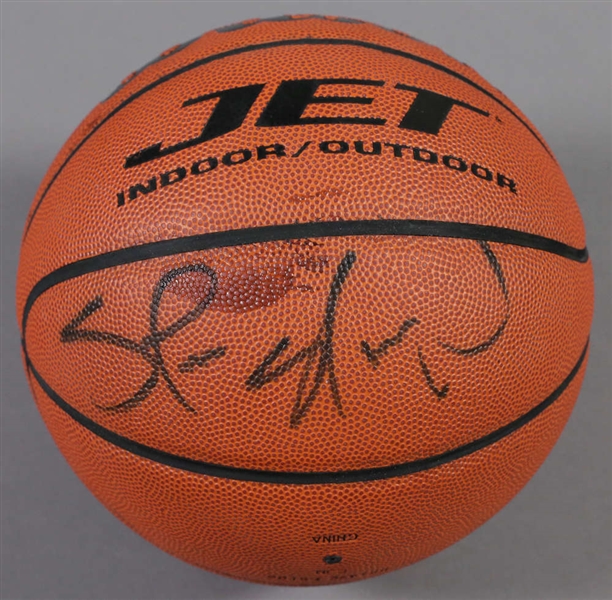 Shawn Kemp Signed Wilson Basketball (Upper Deck)