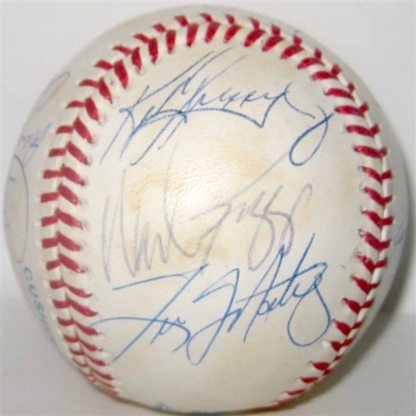 MLB All-Stars Multi-Signed OAL Baseball w/ Griffey, Boggs & Others (PSA/JSA Guaranteed)