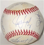 MLB All-Stars Multi-Signed OAL Baseball w/ Griffey, Boggs & Others (PSA/JSA Guaranteed)