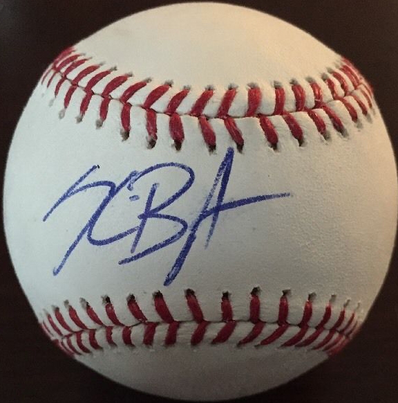 Kris Bryant Signed OML Baseball w/ PSA/DNA Certified Rookie-Graph Autograph!