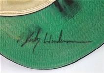 Rickey Henderson Game Worn & Signed NY Yankees Baseball Cap (PSA/DNA & Medeima)