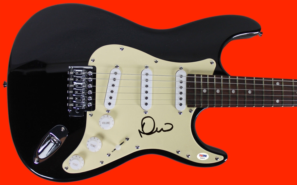 Elvis Costello Signed Stratocaster-Style Electric Guitar (PSA/DNA)