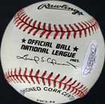 Rocky: Burgess Meredith Signed ONL Baseball (JSA)