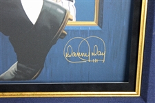 Joe DiMaggio Large & Impressive Signed & Matted Limited Edition Danny Day Giclee (32 x 36)(PSA/DNA)