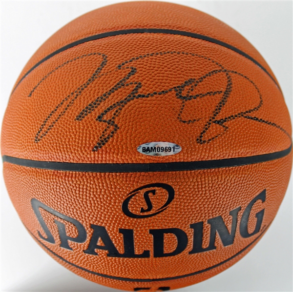 Michael Jordan Signed Spalding NBA Game Model Basketball (UDA)