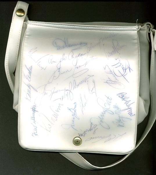 Golf Greats Vintage Multi-Signed Golf Tote w/ Nicklaus Trevino & Others! (JSA)