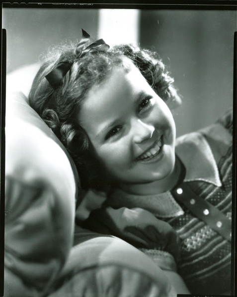 Shirley Temple Original 8" x 10" Negative Photograph