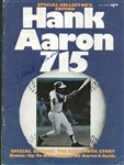 Hank Aaron Signed 715 Vintage Magazine (JSA)