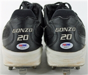 Luis Gonzalez Game Used & Signed Nike Cleats (PSA/DNA)