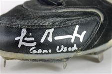 Luis Gonzalez Game Used & Signed Nike Cleats (PSA/DNA)