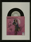 Donna Summer Signed & Framed The Wanderer 45 Album (PSA/DNA)