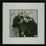 Peter, Paul & Mary Group Signed 6 x 8 Framed Promotional Photograph (PSA/DNA)