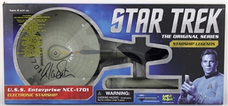 Star Trek: William Shatner Signed U.S.S. Enterprise Model (PSA/DNA)