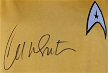 Star Trek: William Shatner Signed Captain Kirk Uniform Shirt (PSA/DNA)