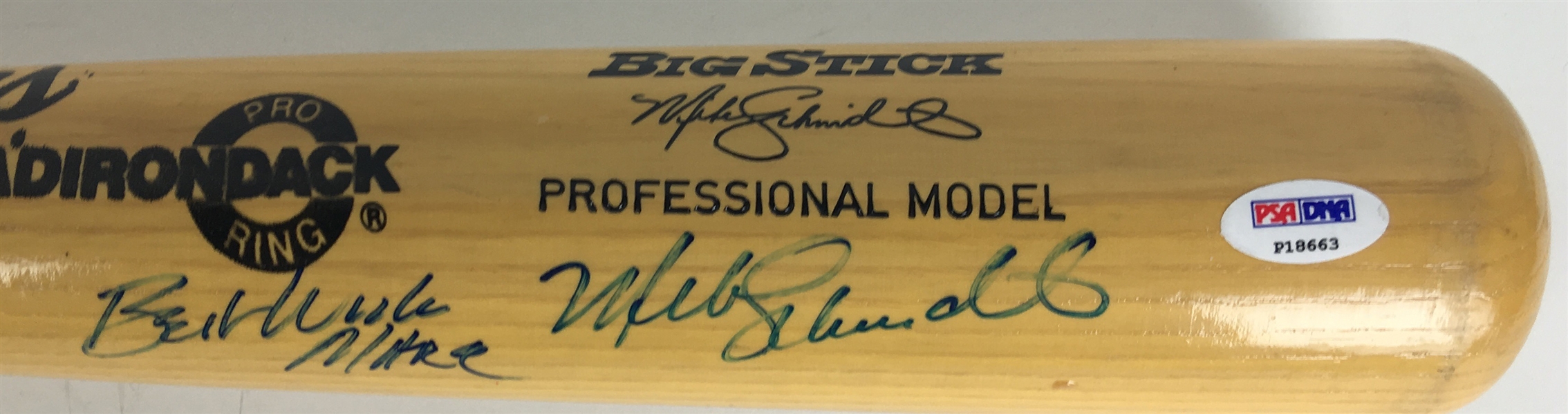 Mike Schmidt Signed Personal Model Baseball Bat (PSA/DNA)
