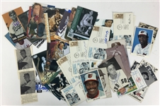 Lot of 50+ Signed Items w/ Dizzy Dean, Wilt Chamberlain & Others (PSA/JSA Guaranteed)