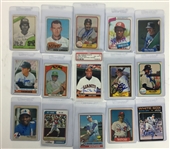 Lot of 500 Signed Baseball Cards w/ Bonds, Griffey, Carter & Others (PSA/JSA Guaranteed)