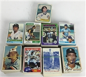 Lot of 500 Signed Baseball Cards w/ Bonds, Griffey, Carter & Others (PSA/JSA Guaranteed)