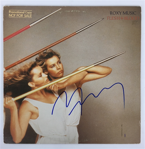 Bryan Ferry Signed "Roxy Music" Album (JSA)