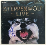 Lot of Two (2) John Kay Signed Steppenwolf Albums (PSA/JSA Guaranteed)