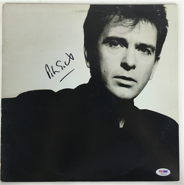 Lot of Eight (8) Signed Albums w/ Peter Gabriel, Alice Cooper, Steve Miller & Others (PSA/DNA)