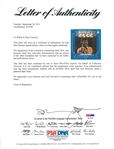 Lot of Four (4) Fats Domino Signed Items (PSA/JSA Guaranteed) 