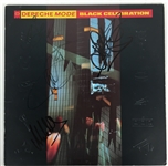 Depeche Mode Group Signed Black Celebration Album w/ 4 Members (PSA/DNA)