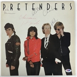 Pretenders Group Signed Album w/ 4 Members (PSA/DNA)