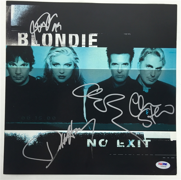 Blondie Group Signed "No Exit" Album Flat w/ 4 Members! (PSA/DNA)