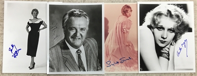Lot of 40+ Signed 8 x 10 Entertainment Photographs (PSA/JSA Guaranteed)