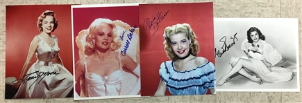 Lot of 40+ Signed 8 x 10 Entertainment Photographs (PSA/JSA Guaranteed)