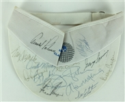 Golf Greats Multi-Signed Visor w/ Palmer, Casper & Others (PSA/JSA Guaranteed)