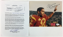 O.J. Simpson Signed 8 x 10 State Evidence Photograph (JSA)