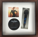 Mary J. Blige Signed & Framed Microphone (PSA/DNA)