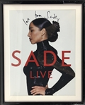 Sade Signed & Framed 11 x 14 Color Photograph (PSA/DNA)