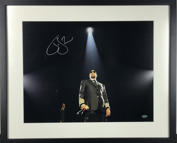 Jay-Z Signed & Framed 14" x 18" Color Photograph (Steiner Sports & PSA/DNA)